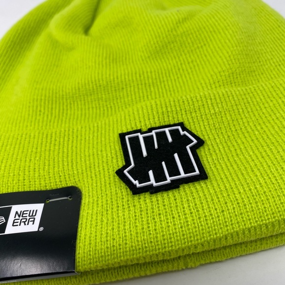 NEW ERA X UNDEFEATED – FIVE STRIKES BEANIE - GREEN - NEW! - Picture 2 of 8